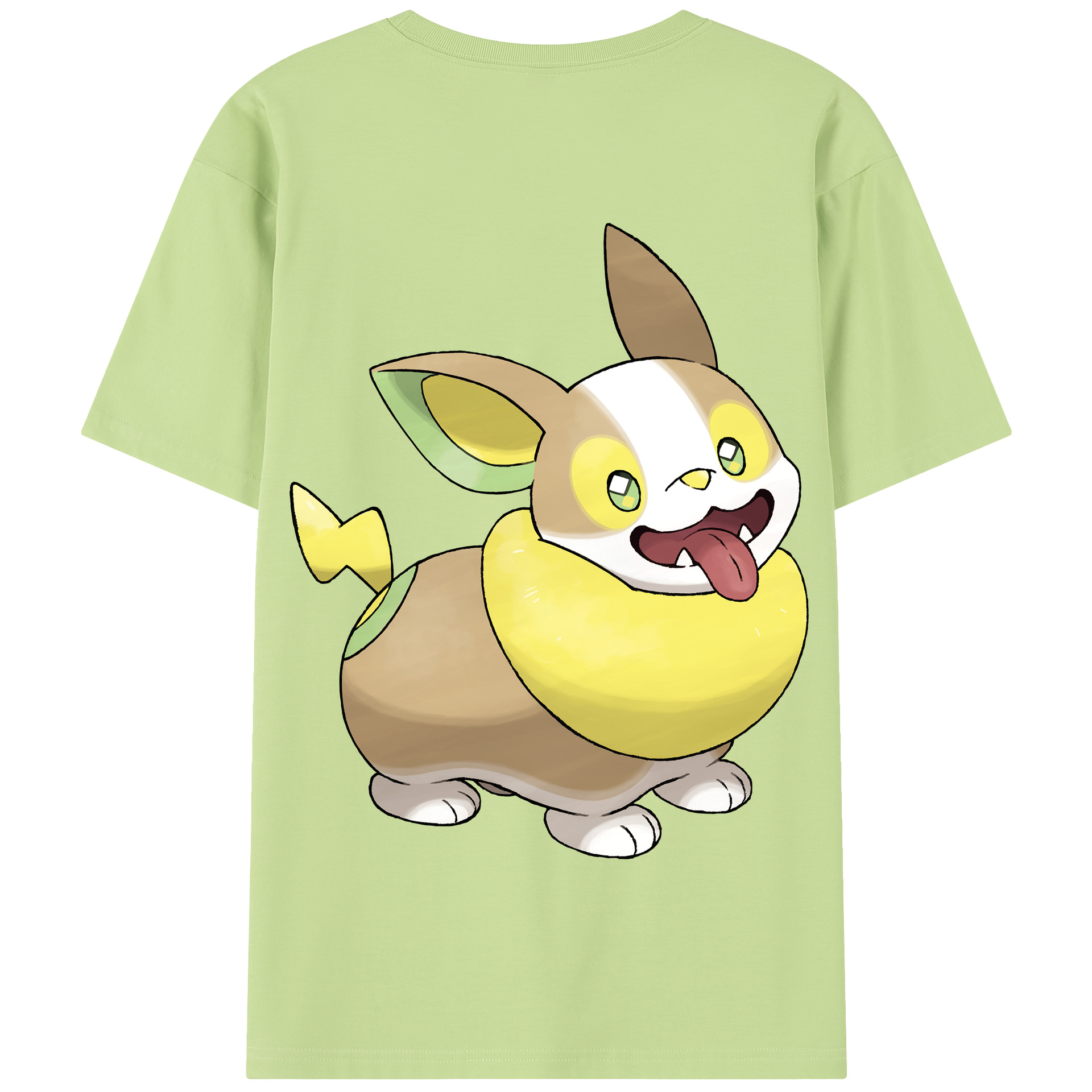 （画像用） ポケットモンスター Pokémon 綿100％半袖Tシャツ（背面プリント）